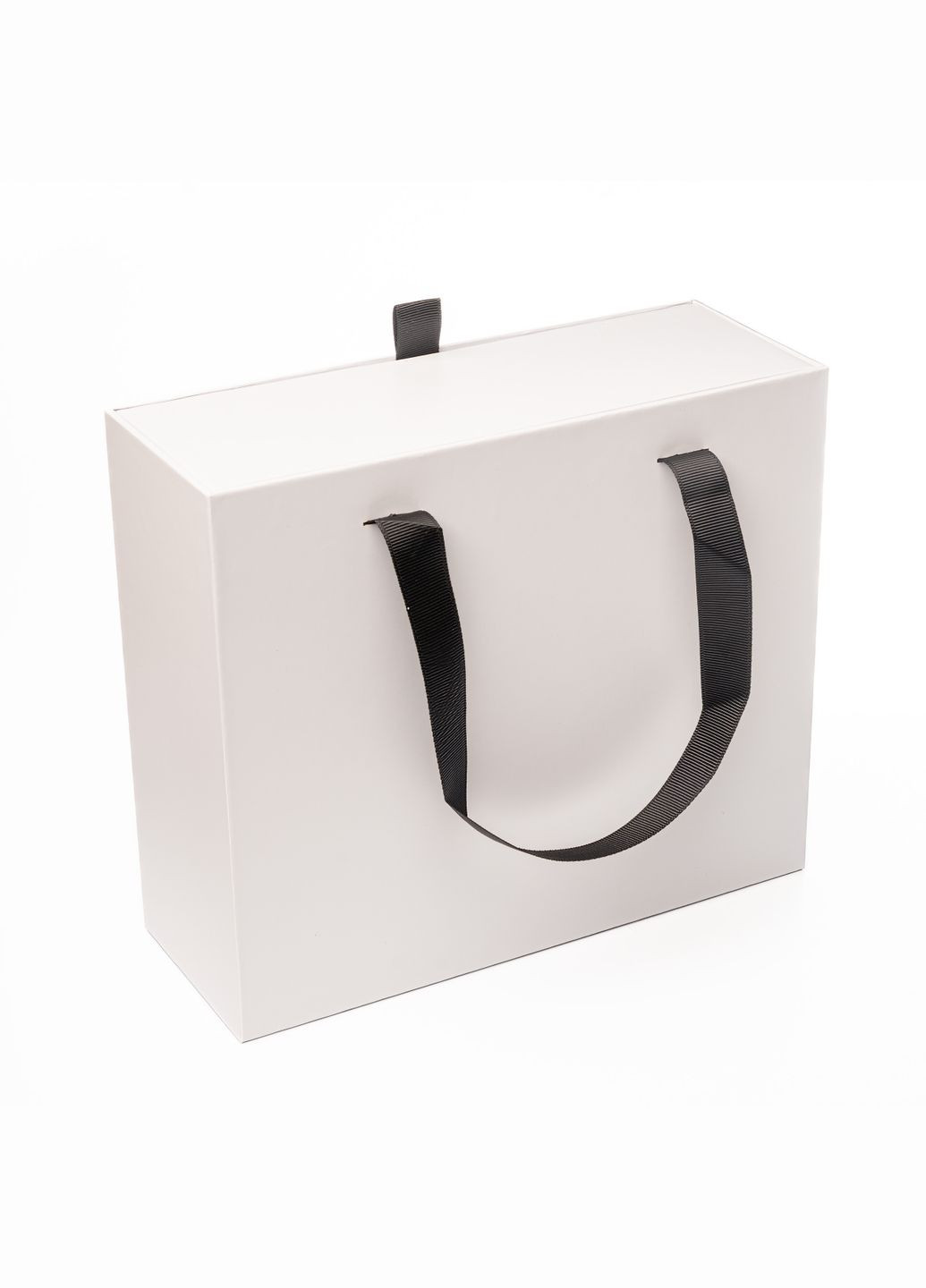 Подарочная коробка Primo White 23 х 20 х 8,5 см с ручками, Белая Pacco (296719657)