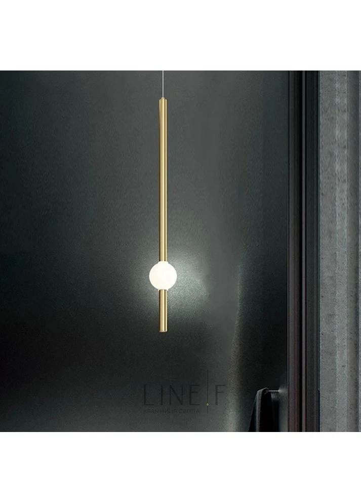 LED светильник латунный в вертикальной форме 90 см на 3 режима LineF (401289139)