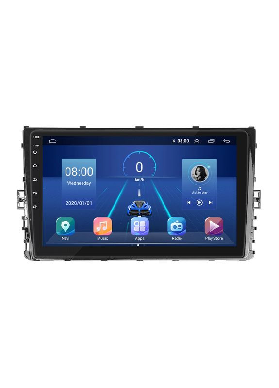 Штатна магнітола 9" для Volkswagen Arteon I Рестайлінг 2020-н.в. 6/128Gb 4G Wi-Fi GPS Top 5 шт. Lesko (336202249)