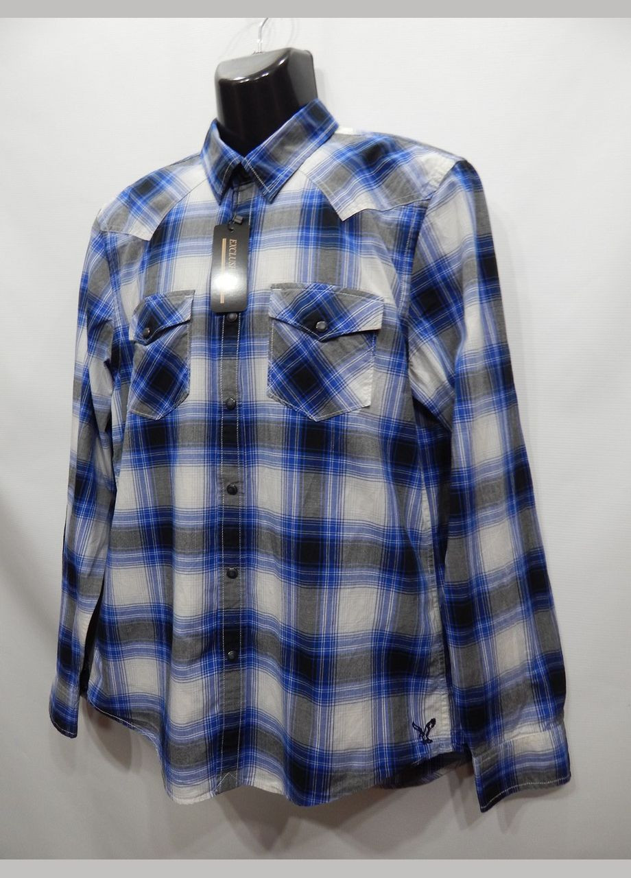 Чоловіча сорочка з довгим рукавом American Eagle р.50 043DR No Brand (317353025)