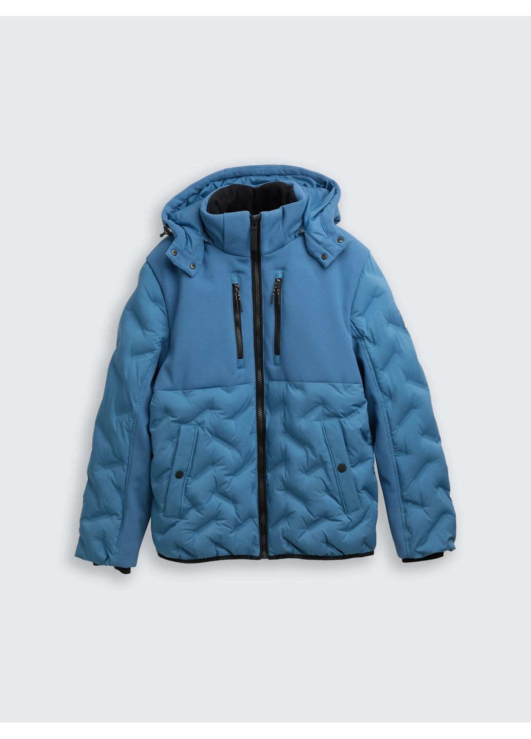 Блакитна демісезонна куртка Tom Tailor