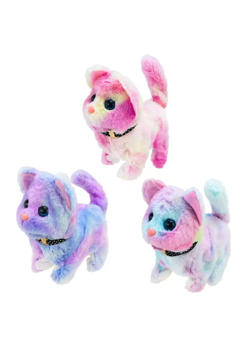 Мягкая интерактивная игрушка котят C23913 размер 15х8х12 см в ассортименте No Brand (362436071)