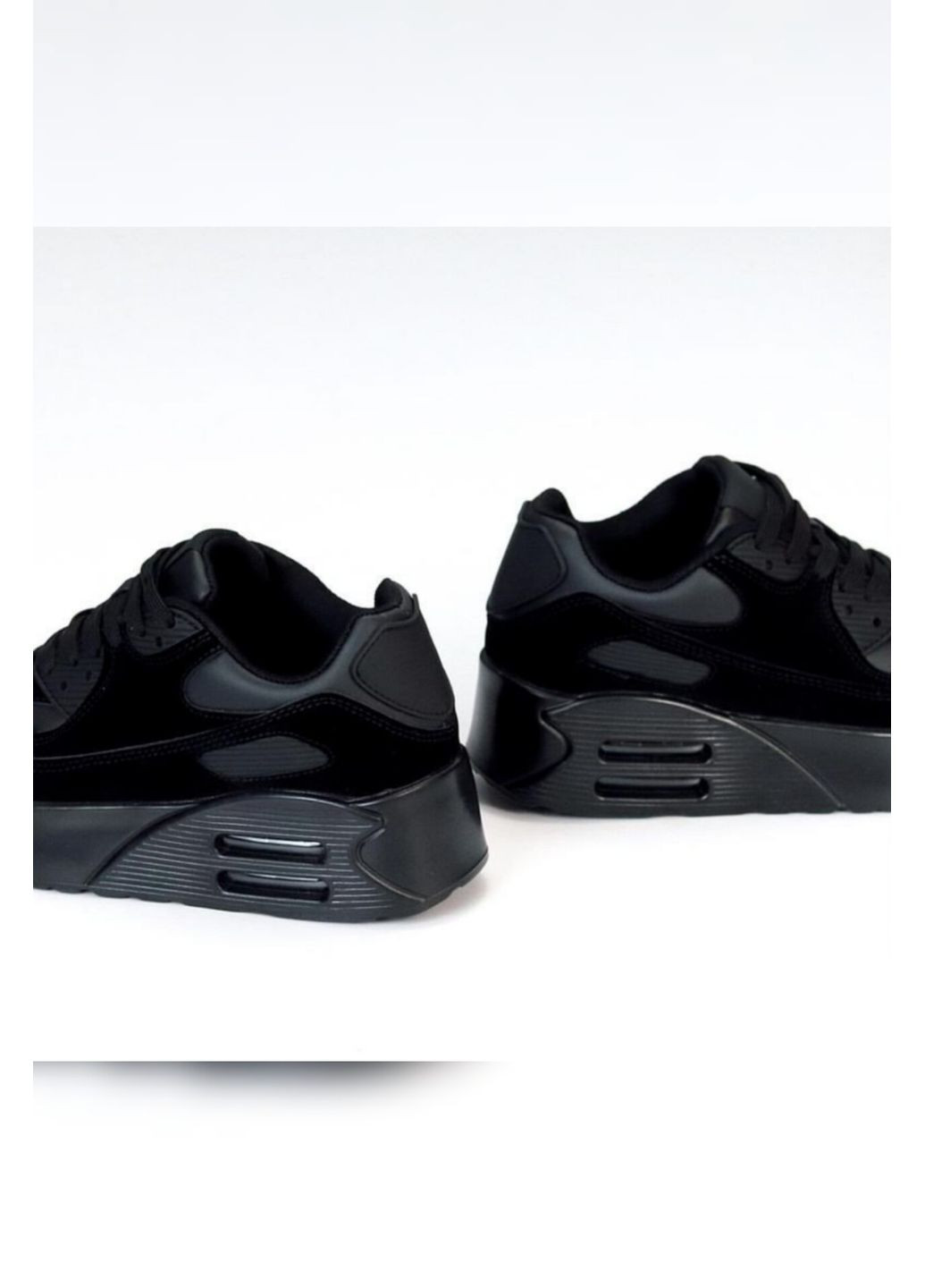 Жіночі чорні кросівки літні з екозамші та екошкіри на потовщеній підошві Viki Кросівки чорні літо (349821249)