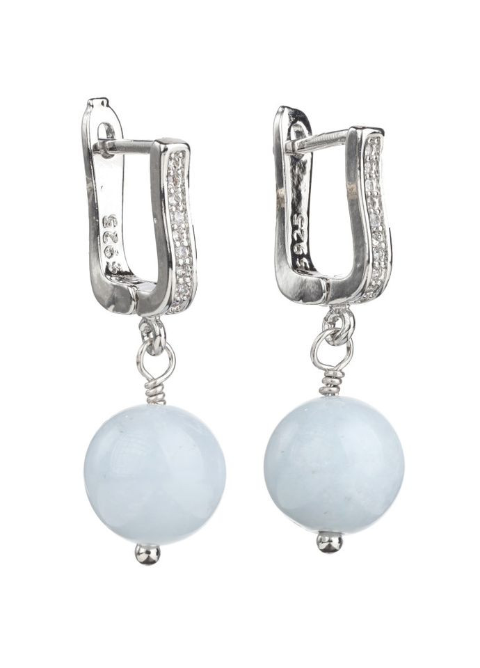 Сережки з аквамарином 5201 LeBijou (367580338)