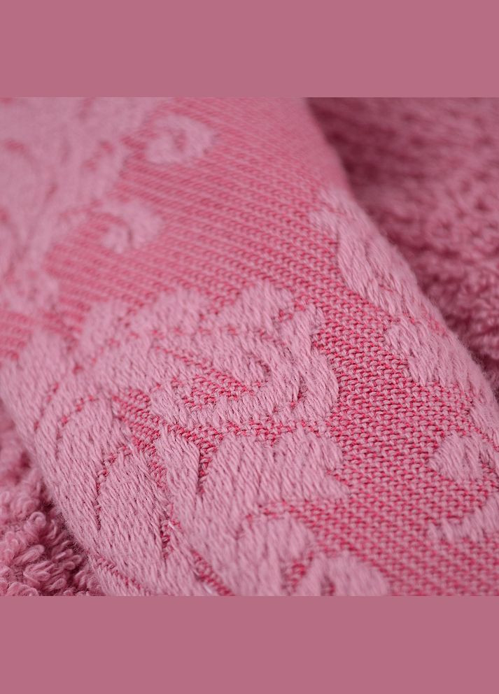 Махровый халат 100% хлопок 400 г/м2 (Розовый) GM Textile (264189142)
