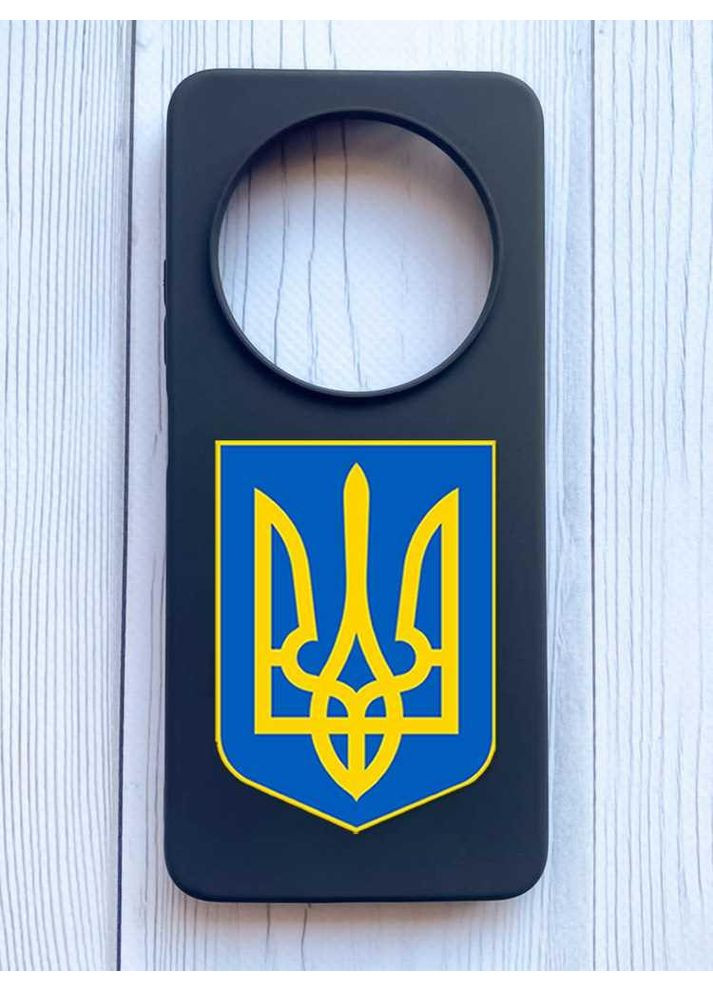 Матовый чехол на Xiaomi Redmi 14C/Poco C75 Тризуб Украина (принт 256) Creative (355402709)