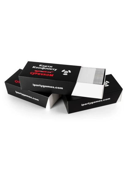 Настільна гра 18+ (1000408) iPartyGames Карти Конфлікту суржиком (372350419)