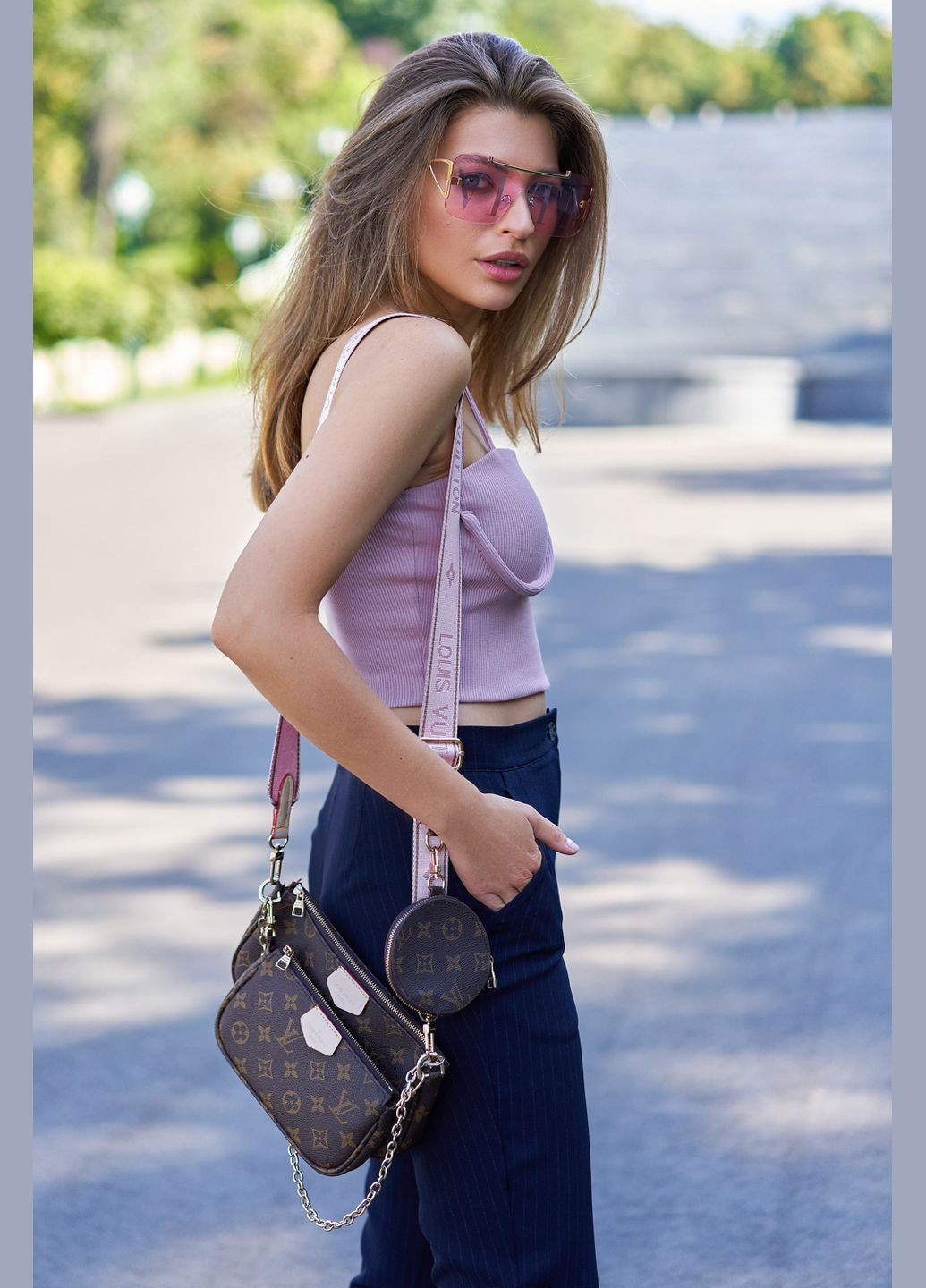 Стильний топ на тонких бретелях Jadone Fashion (300842199)