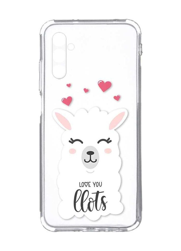 Прозорий чохол на Samsung Galaxy A34 5G/A346:: Лама (принт 94) Creative (360693052)