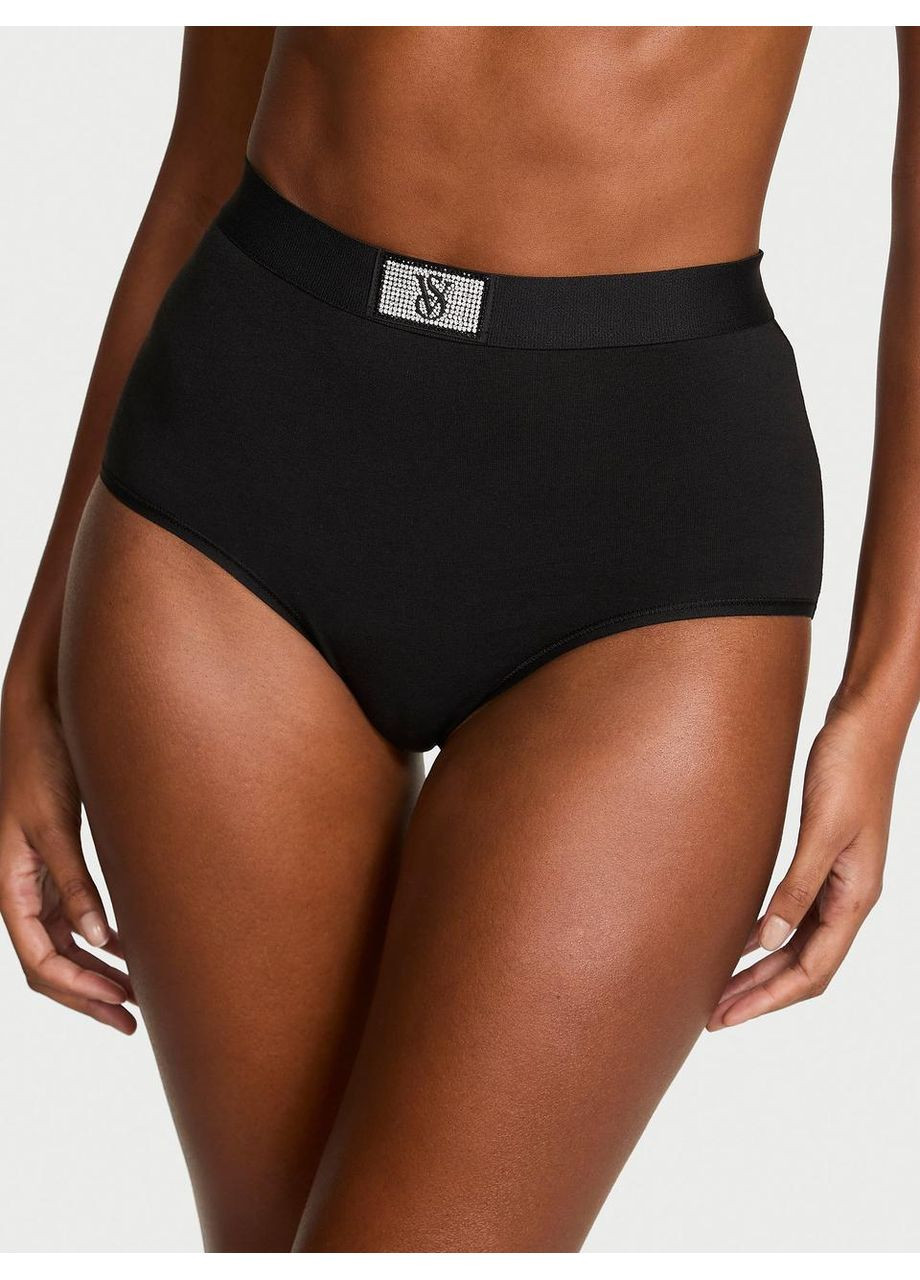 Жіночі трусики Logo Cotton Shine Patch Modern Brief Victoria's Secret (371883411)