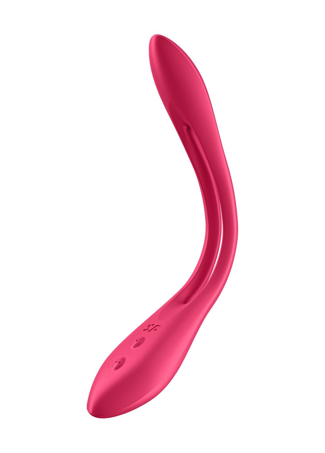 Гнущийся универсальный вибратор (эрекционное кольцо) ELASTIC JOY RED Satisfyer (296793306)