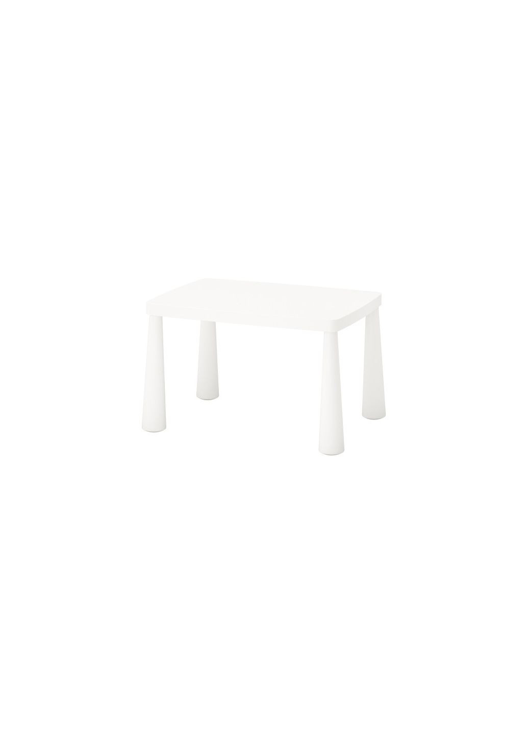 Стіл дитячий для дому/вулиці білий 7755 см, IKEA (272149907)