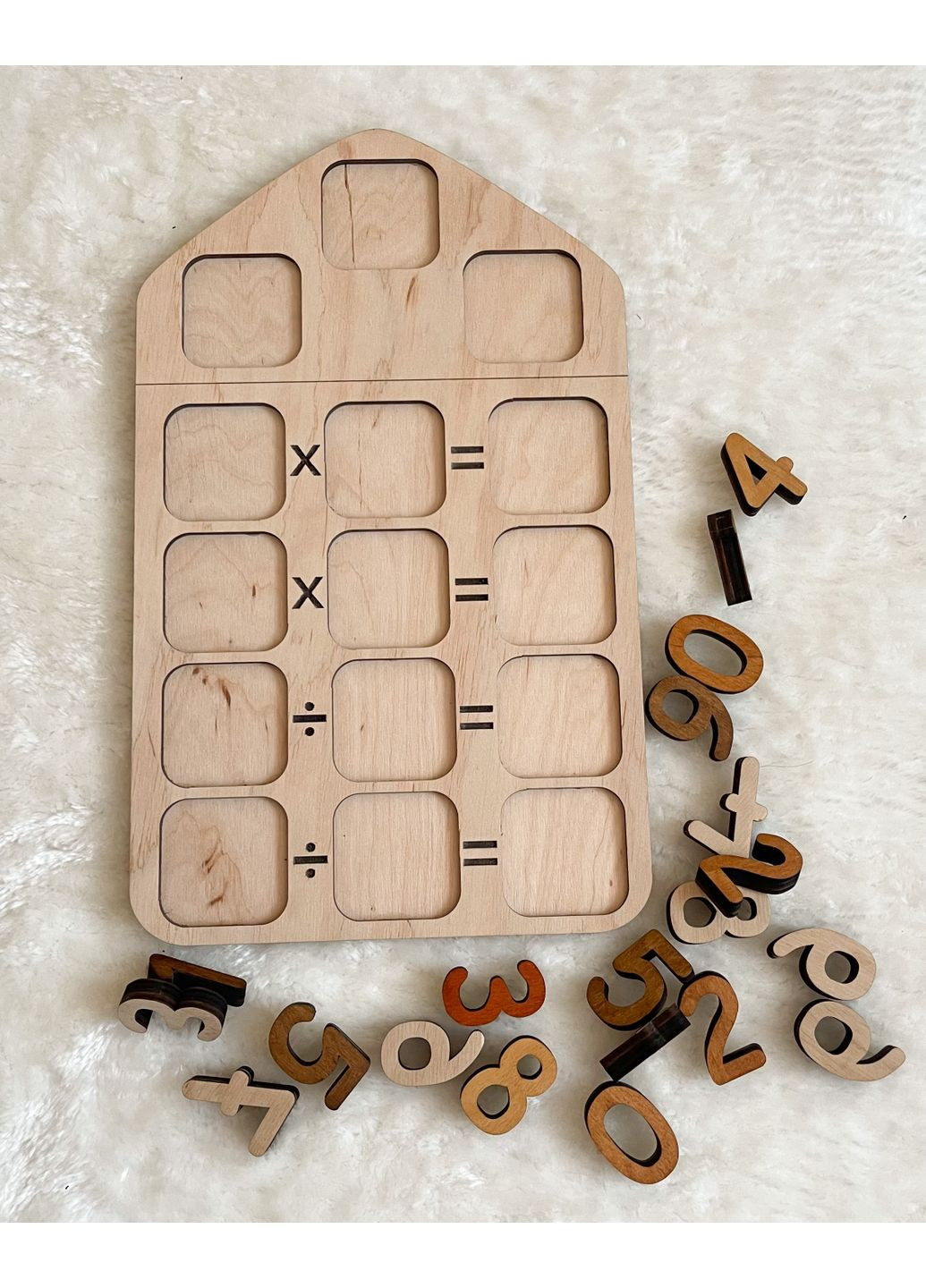 Математическая доска для умножения деления WittleWood (369541468)