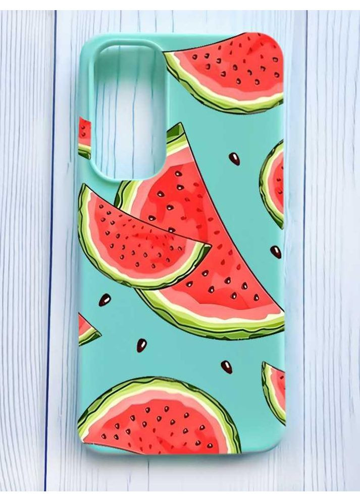Матовый чехол на Samsung Galaxy S24 FE Ломтики арбуза (принт 342) Creative (360671724)