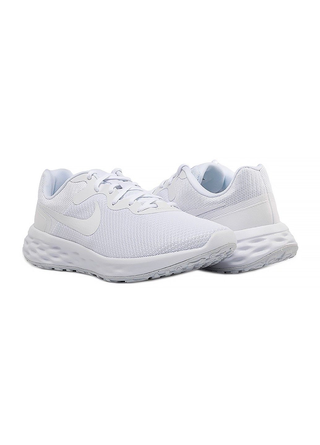 Белые демисезонные кроссовки revolution 6 nn Nike