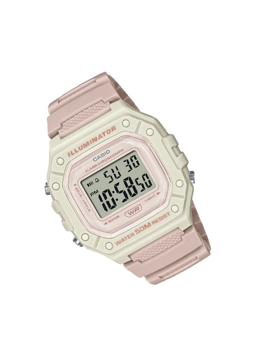 Часы W218HC-4A2V Light Pink Casio (276394107)