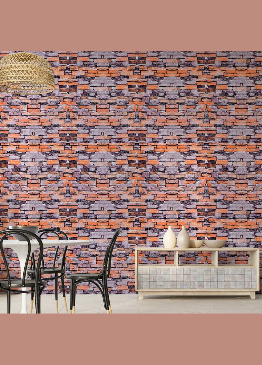 Декоративна 3D панель самоклейка під цеглу Катеринославський піщаник 700х770х6мм (045) SW-00000044 No Brand (328578283)