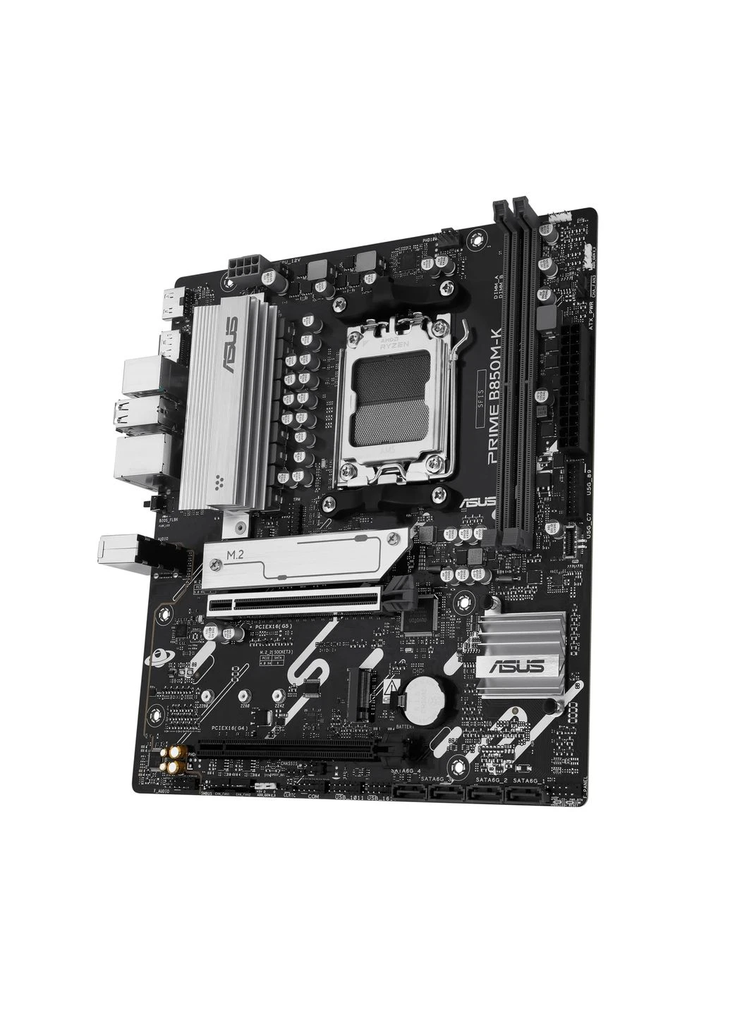 Материнская плата B850M-K AM5 micro-ATX 4xDDR5 HDMI DP 7.1 Asus (388419919)