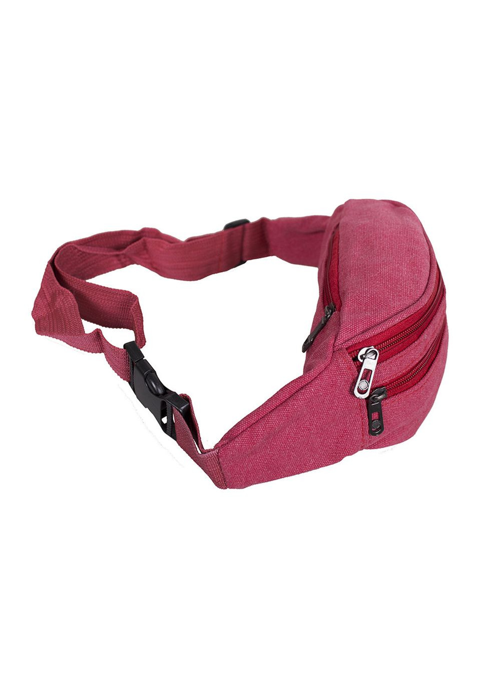 Мужская текстильная сумка на пояс Q001-6SRED красная Dovhani (370848539)