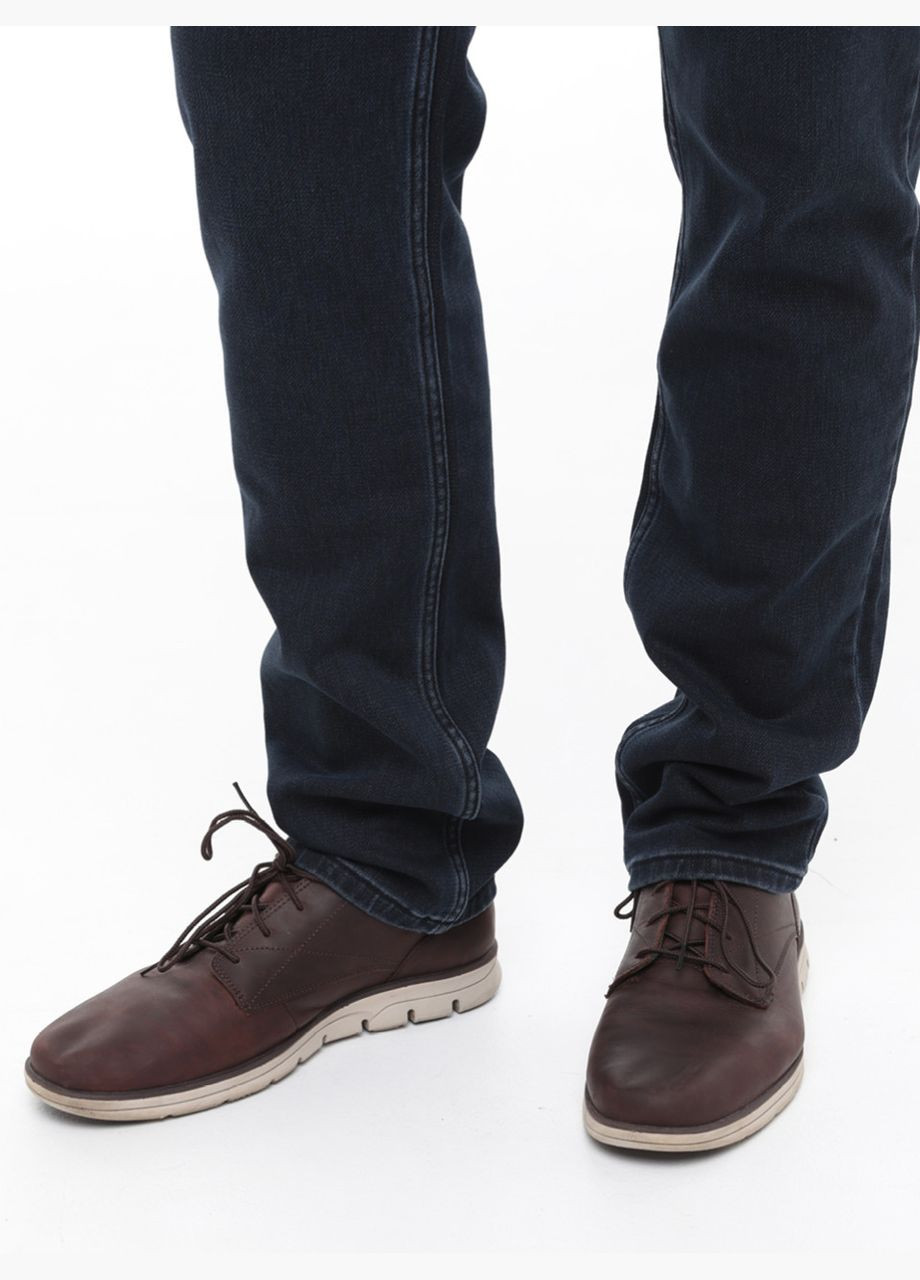 Темно-синие демисезонные слим джинсы мужские темно-синие слим Slim ARCHILES