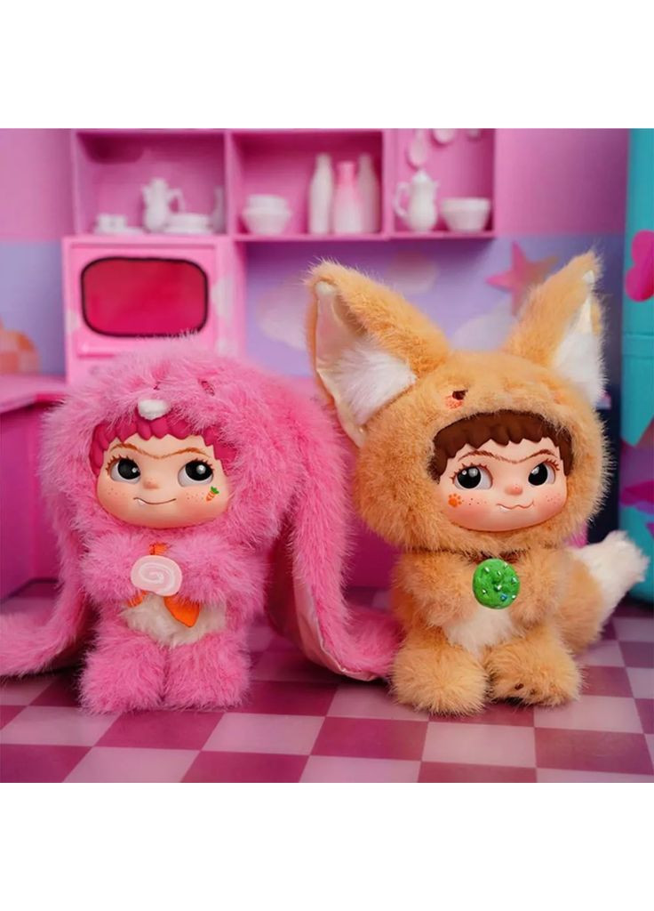 М'яка іграшка-сюрприз з кільцем Letsvan Wakuku Милі бешкетники (17WK-0602) POP TOP (369905163)