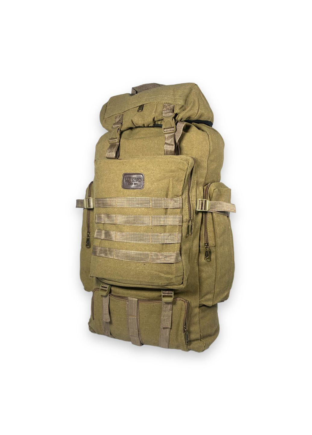 Рюкзак тактический 50 л, одно отделение на стяжке, дополнительные карманы, размер: 70*35*20 см, койот Y.C.Daishu (285814744)