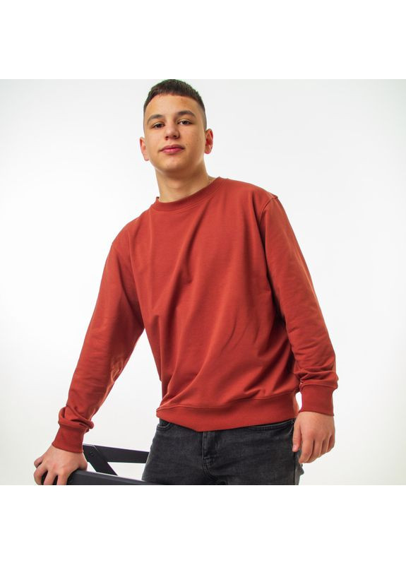 Блакитний світшот (кофта - реглан) чоловічий "класік" синій джинс, розмір одягу xxl, колір джинс Badger (354697621)