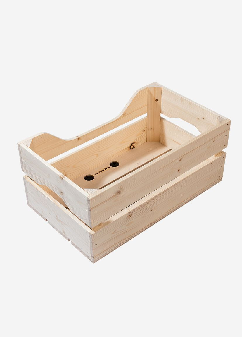 Бокс Woodpacker на багажник велосипеда дерев’яний 25 л Racktime (316151242)