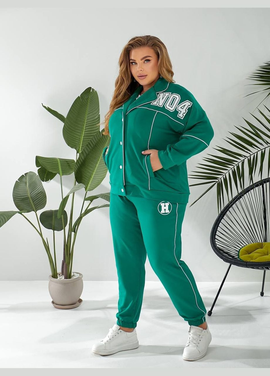 Жіночий прогулянковий костюм чорного кольору New Trend (322815063)