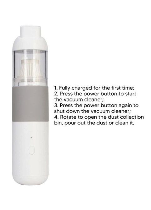 Автомобильный аккумуляторный пылесос СВ 677 мощность 150Вт 2000мАч моющий фильтр LED подсветка Black Remax (296925551)