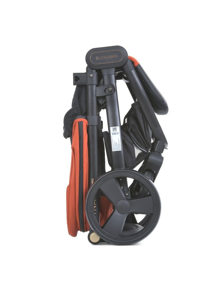 Коляска дитяча прогулянкова DYNAMIC PRO ME 1053-3 Redwood помаранчева для дітей від 6 місяців прогулянкова коляска книжка El Camino (368755598)