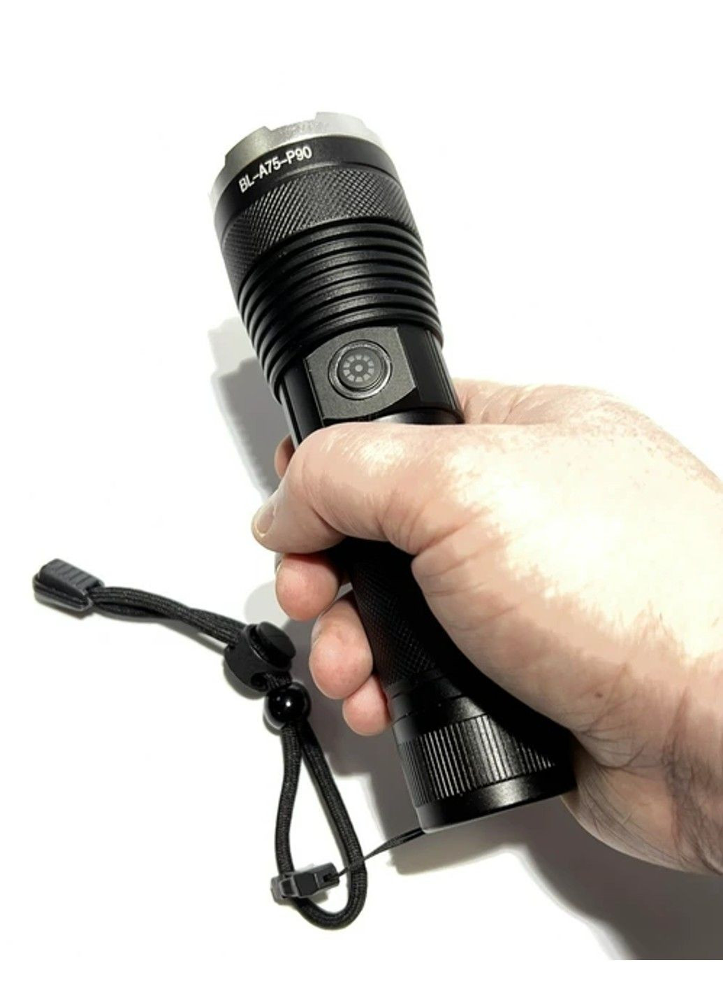 Ручний ліхтар BL-A75-P90 zoom + Type-C + 26650 (3xAAA) 5 режимів Police (315705004)