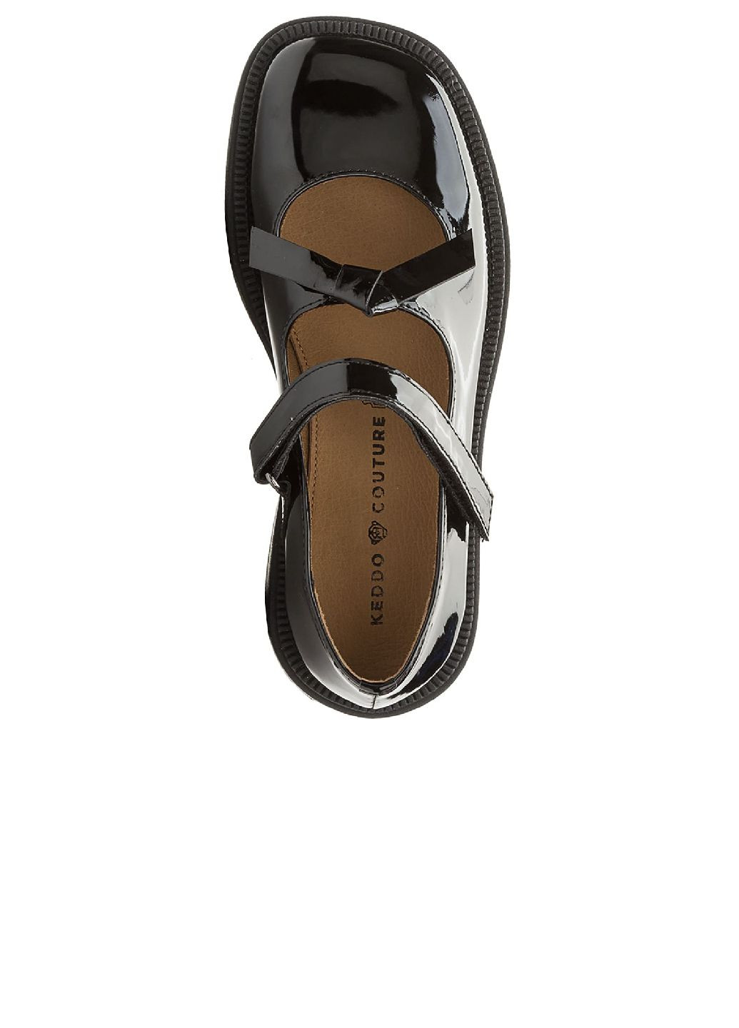 Черные туфли детские девочкам Keddo