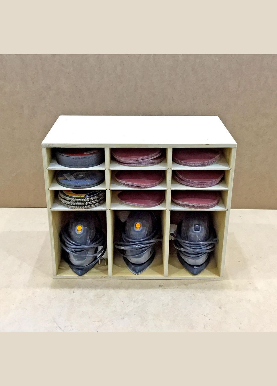 Органайзер для шліфмашин з дерева Сува бланже (НЖД-000101) No Brand (328910261)