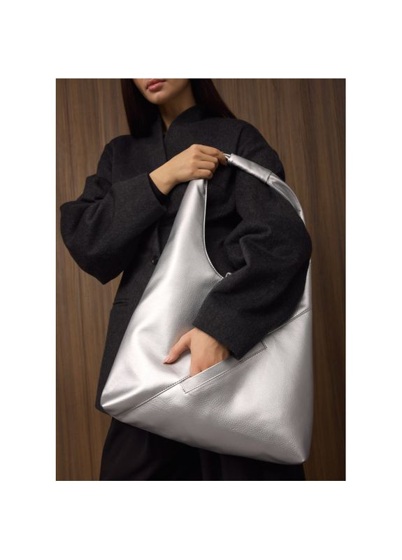 Жіноча сумка HOBO M срібло Sambag (367581050)