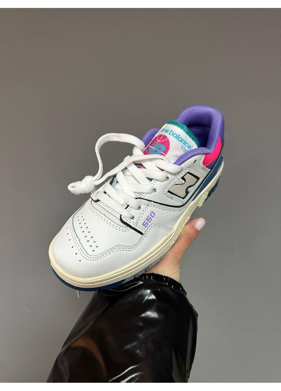 КРОССОВКИ ЖЕНСКИЕ NEW BALANCE 550 COLORED НЬЮ БЕЛАНС 550 No Brand комбинированные демисезоны (367168635)