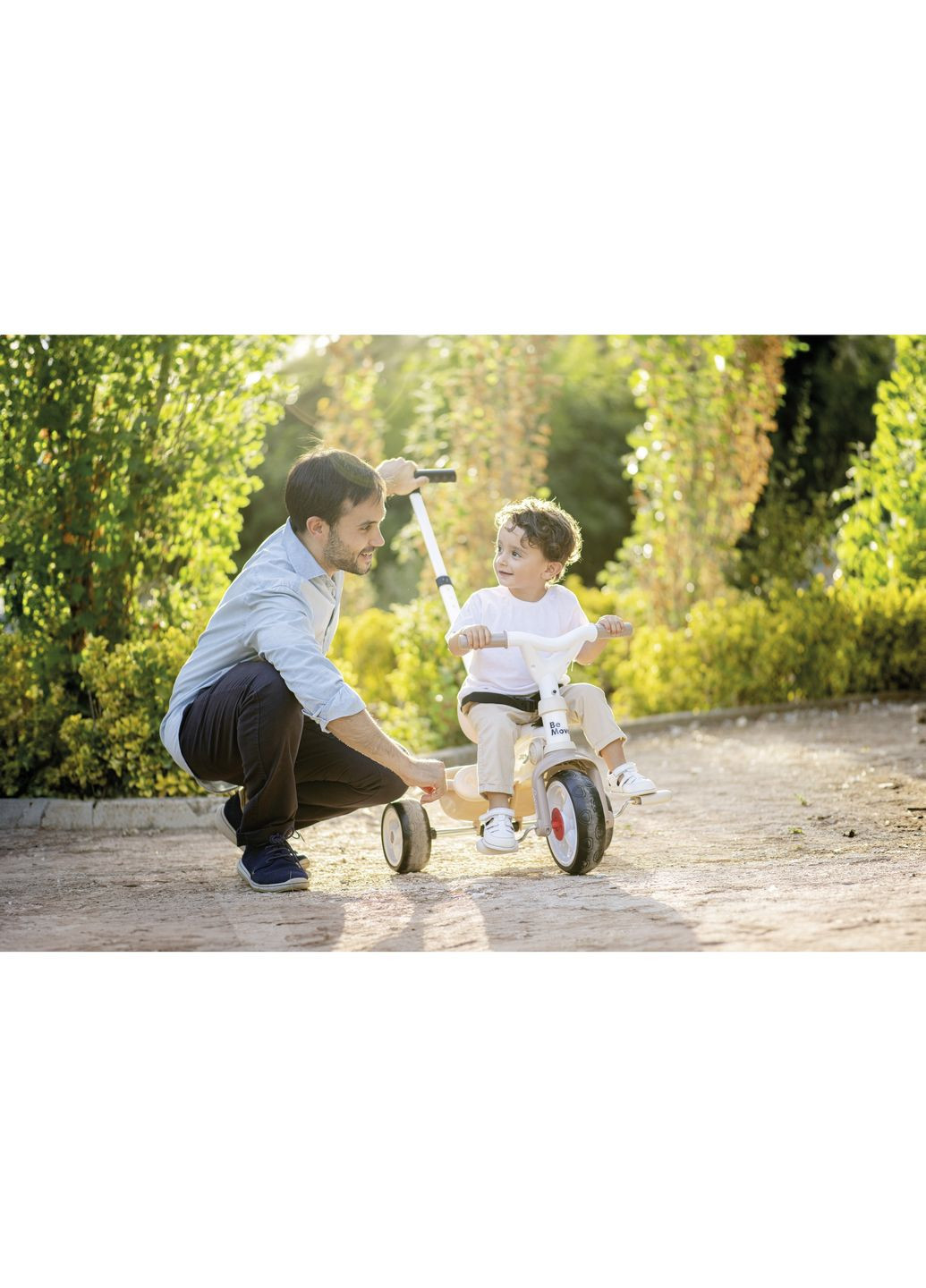 Триколісний велосипед 3 в 1 Toys Бі Муві Комфорт, айворі () Smoby 7600740418 (361855720)