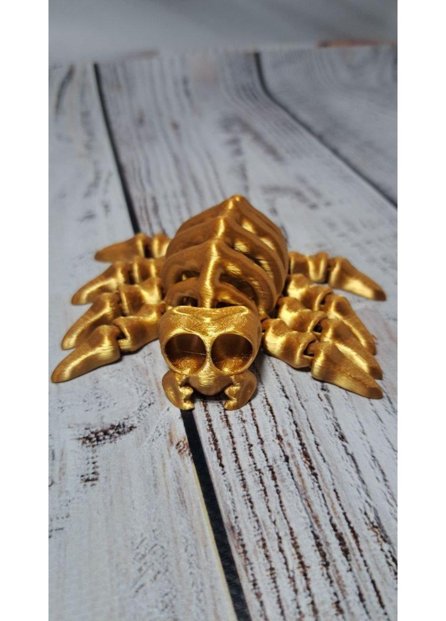 🕷️ Подвижний скелет павука - 3D іграшка No Brand (372472068)