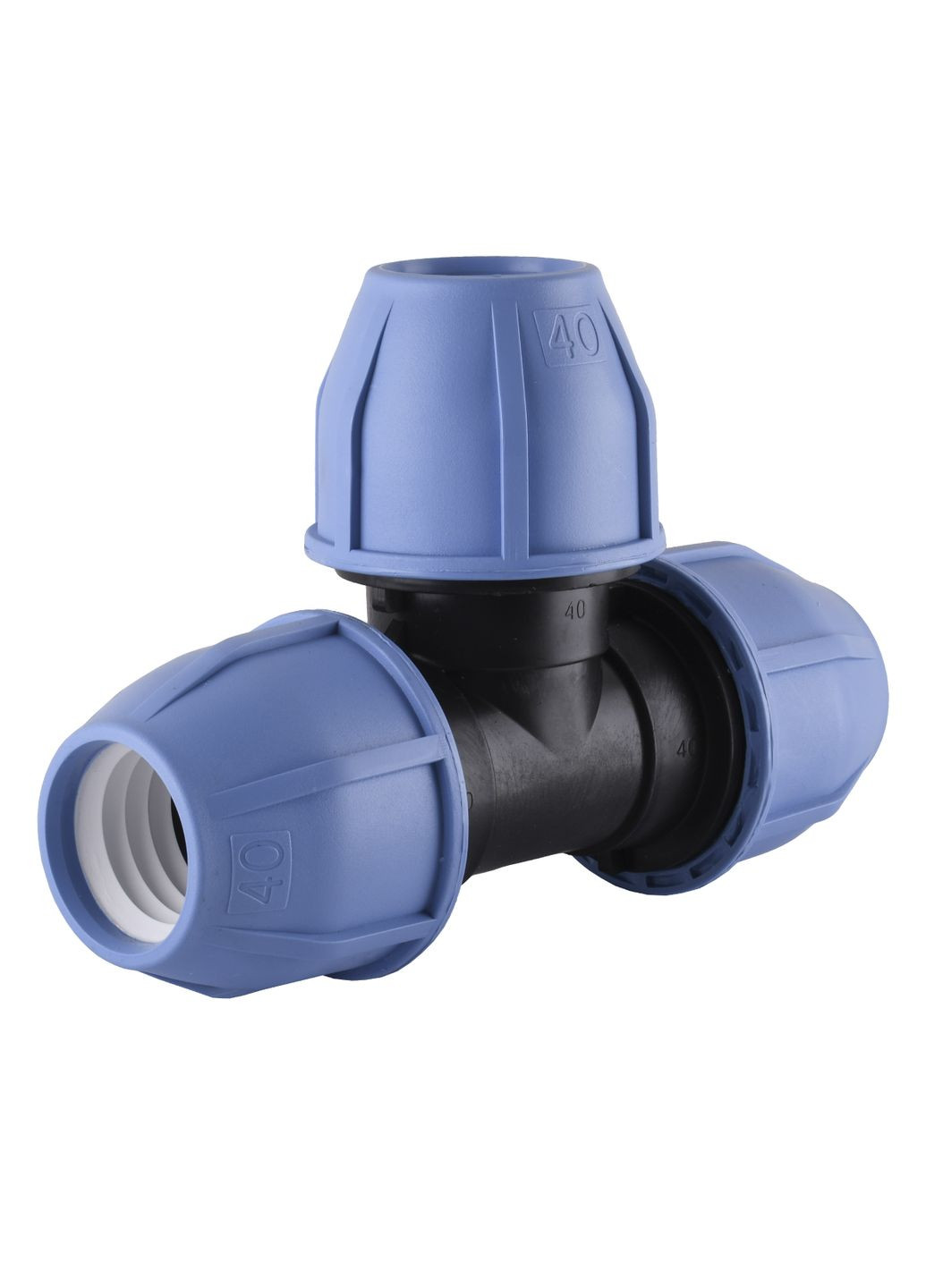 Трійник ПНД 40*40*40 ** 3001 VSplast (336383748)