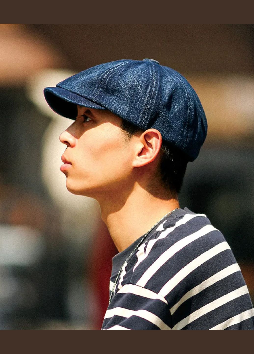 Модная Унисекс Джинсовая Кепка в Ретро Стили, Корейский дизайн, 55–59 см, Летняя кепка, деним для мужчин женщин подростков No Brand (338201971)