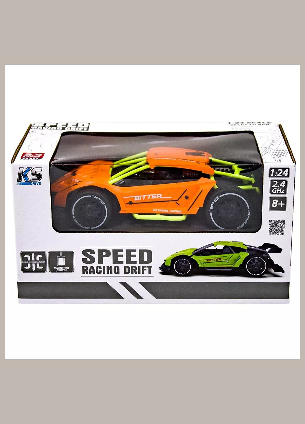 Машинка Speed Racing Drift Bitter 1:24 на радіокеруванні (SL-291RHO) Sulong Toys (326806016)