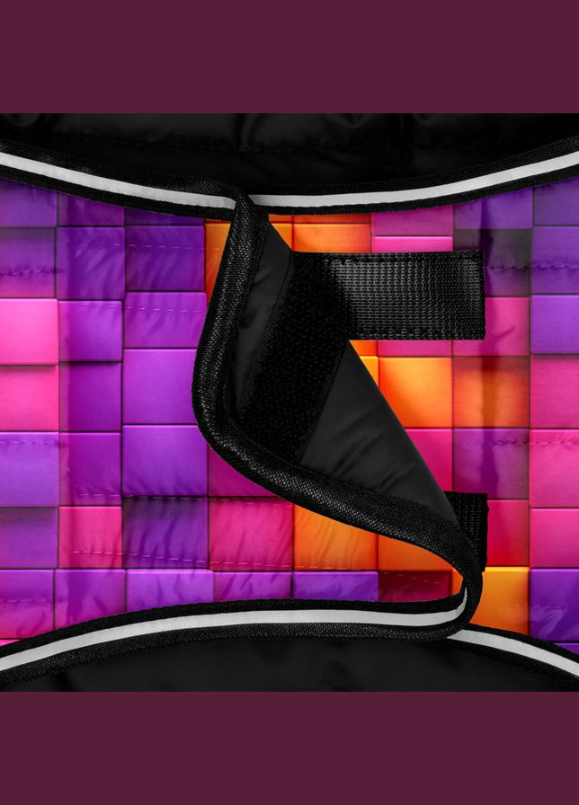 Курточка-накидка для собак Clothes, малюнок "Куби 3Д",, А 23 см, B 29-36 см, С 14-20 см WAUDOG (322002650)