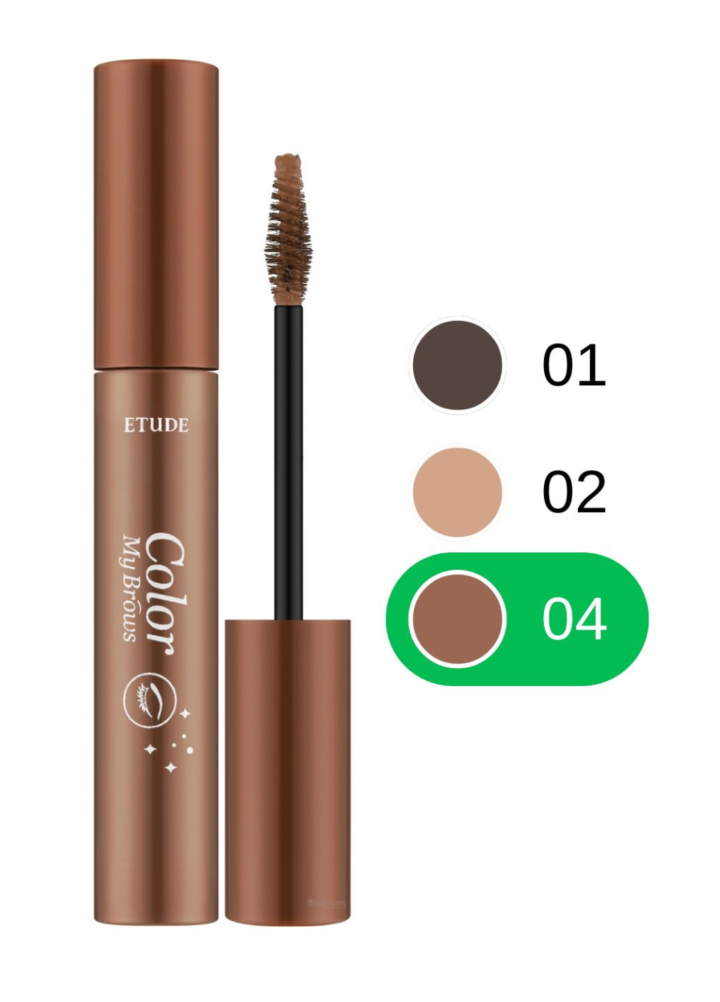 Гель для брів Etude My Color Brows Natural Brown (04 - Коричневий), 5 мл Etude House (305200345)
