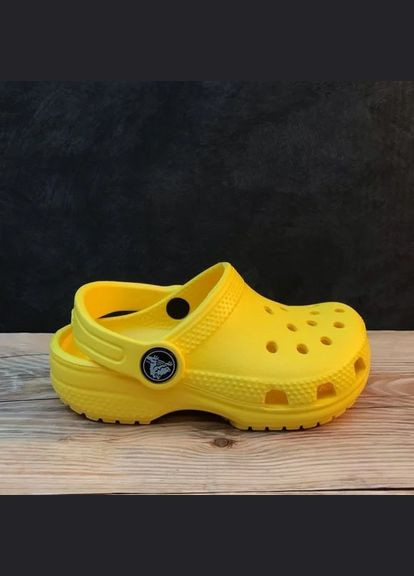 Желтые classic clog kids крокс сабо классик детские Crocs