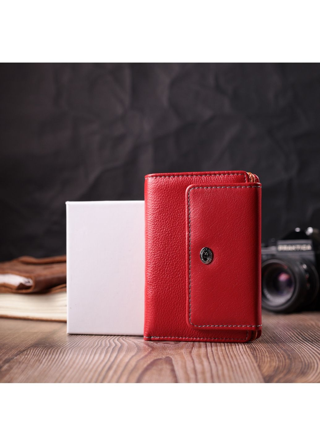 Жіночий шкіряний гаманець st leather (288184815)