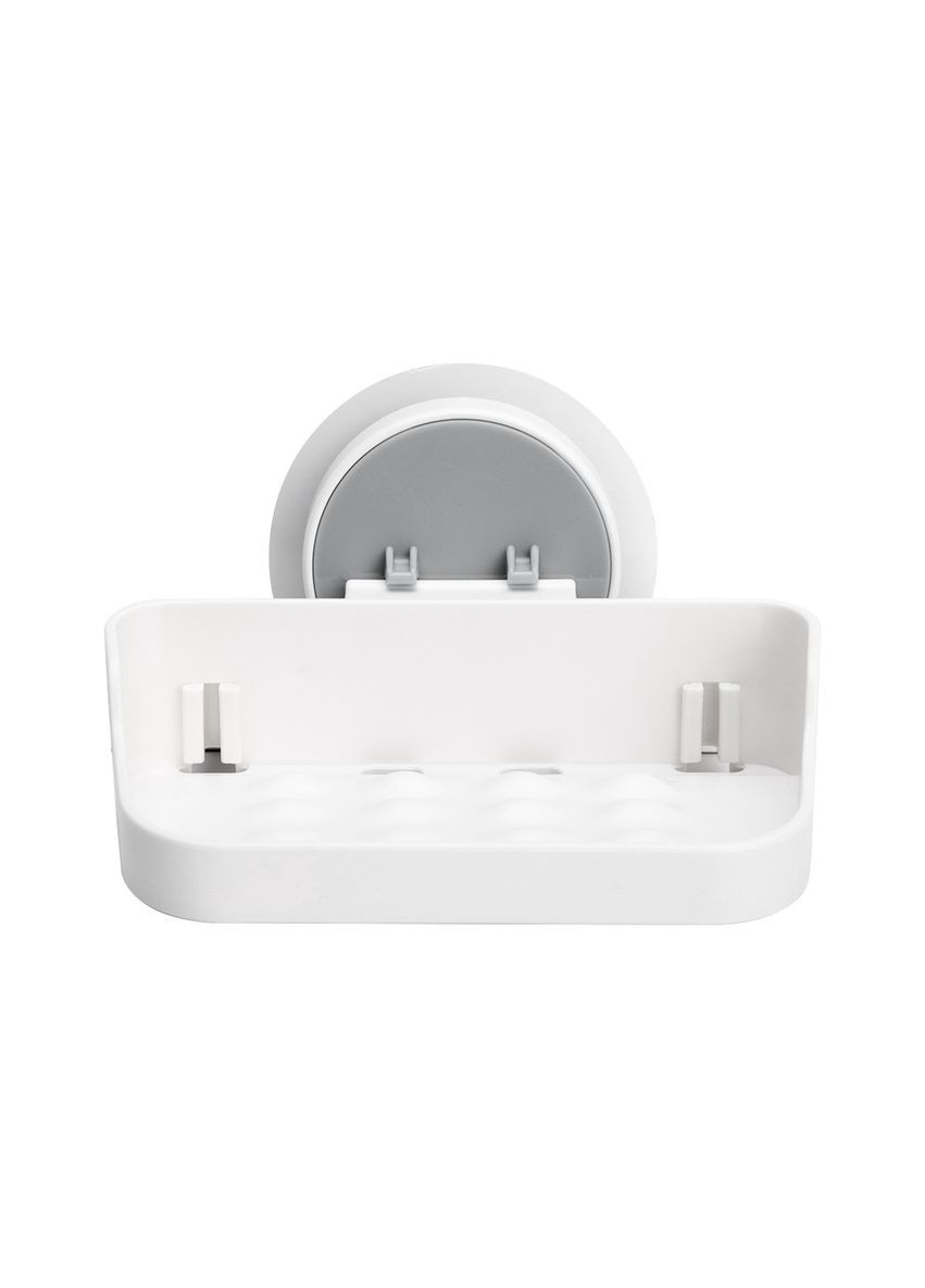 Мыльница MVM BP-4 клеящаяся пластиковая Белая (BP-4 WHITE) МВМ (365280823)