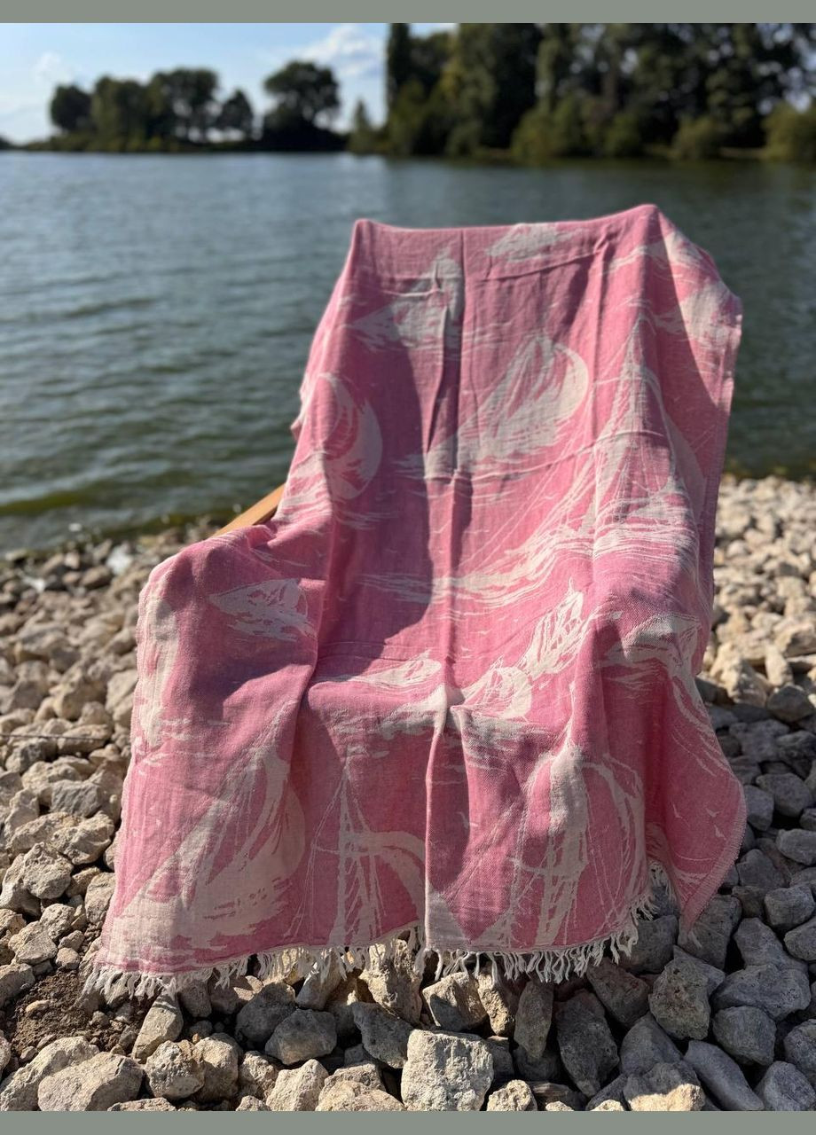 Покрывало гипоаллергенное хлопковое 100х180 см (П4К-AL-peshtamel-002-02) No Brand (308755023)