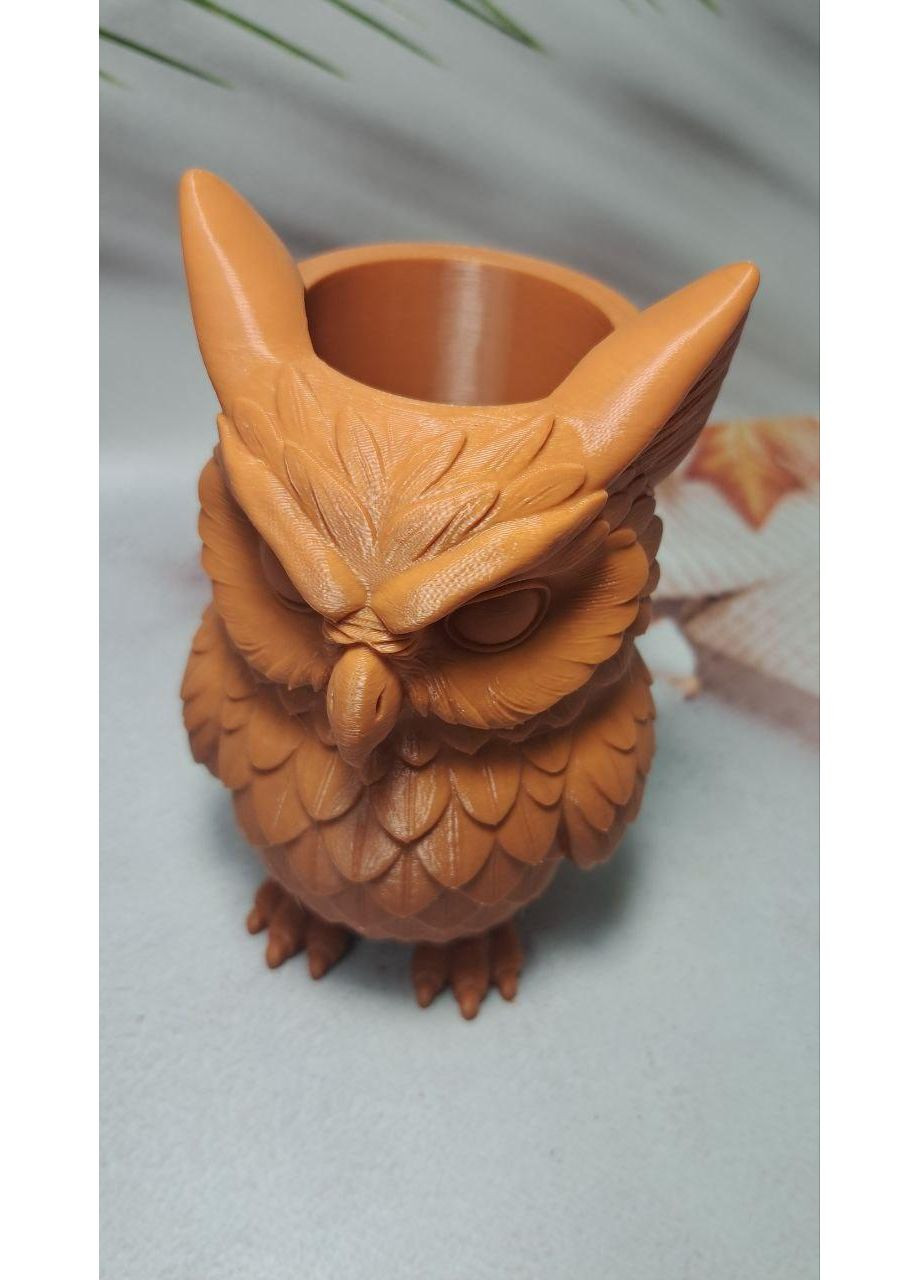 Подставка для ручек "Сова" 3D печать No Brand (372186035)