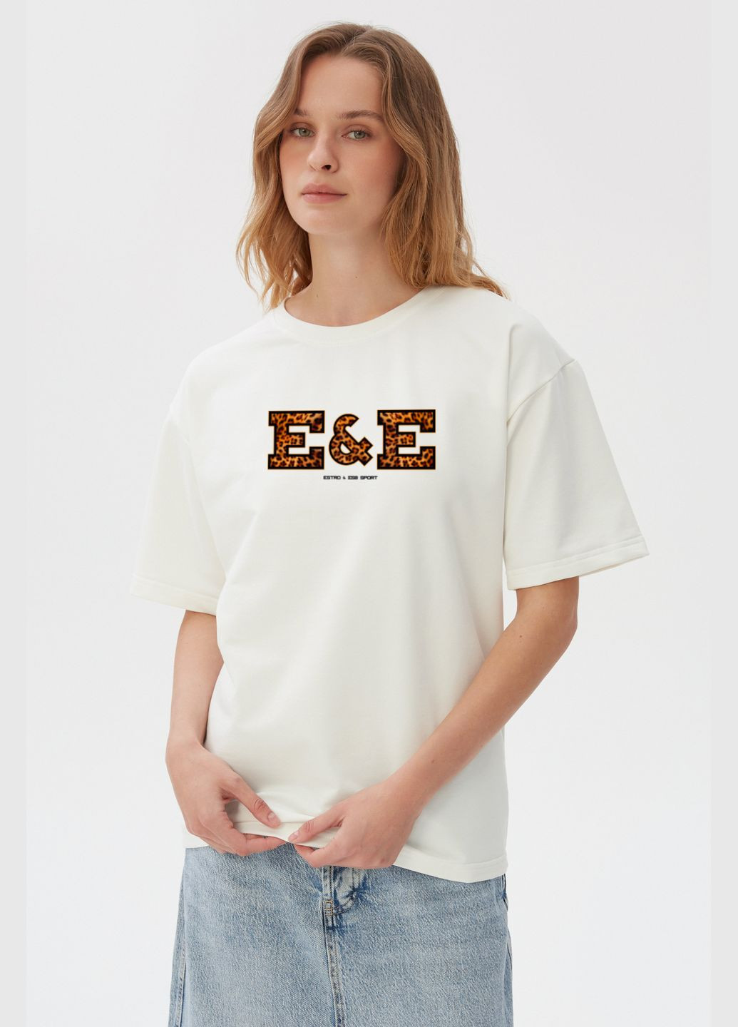 Футболка цвет белый Estro - (332202066)