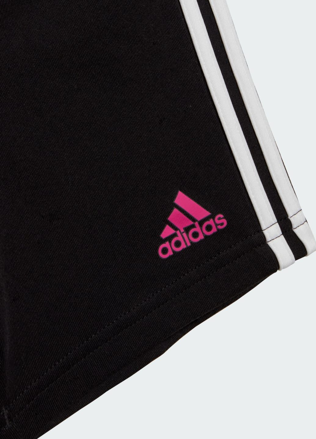 Комплект: футболка и шорты Essentials Lineage adidas (285103532)